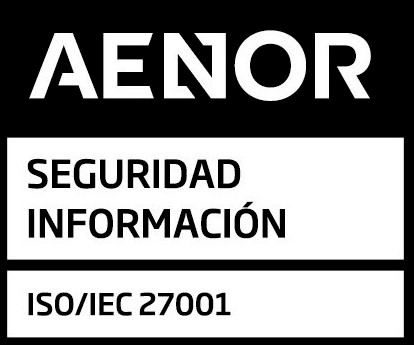 AENOR: ISO/IEC 27001, seguridad de la información.